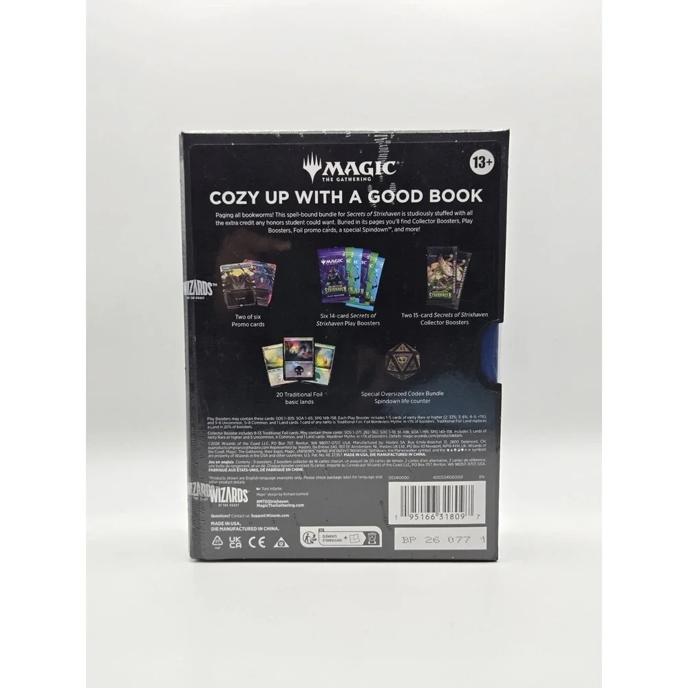 Magic: The Gathering Secrets of Strixhaven Codex Bundle - NEW SEALED